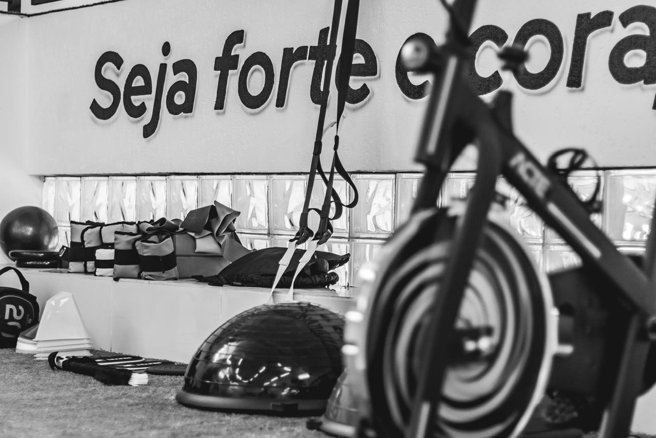 Detalhes dos equipamentos de treinamento